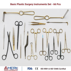 Basic Plastic Surgery Instruments Set - 66 Pcs - Ameri Surgical Instruments Inc.