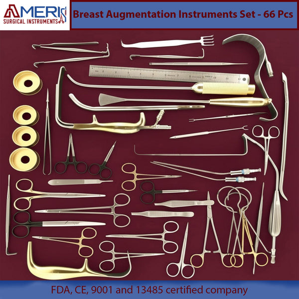 Breast Augmentation Instruments Set - 66 Pcs - Ameri Surgical Instruments Inc.