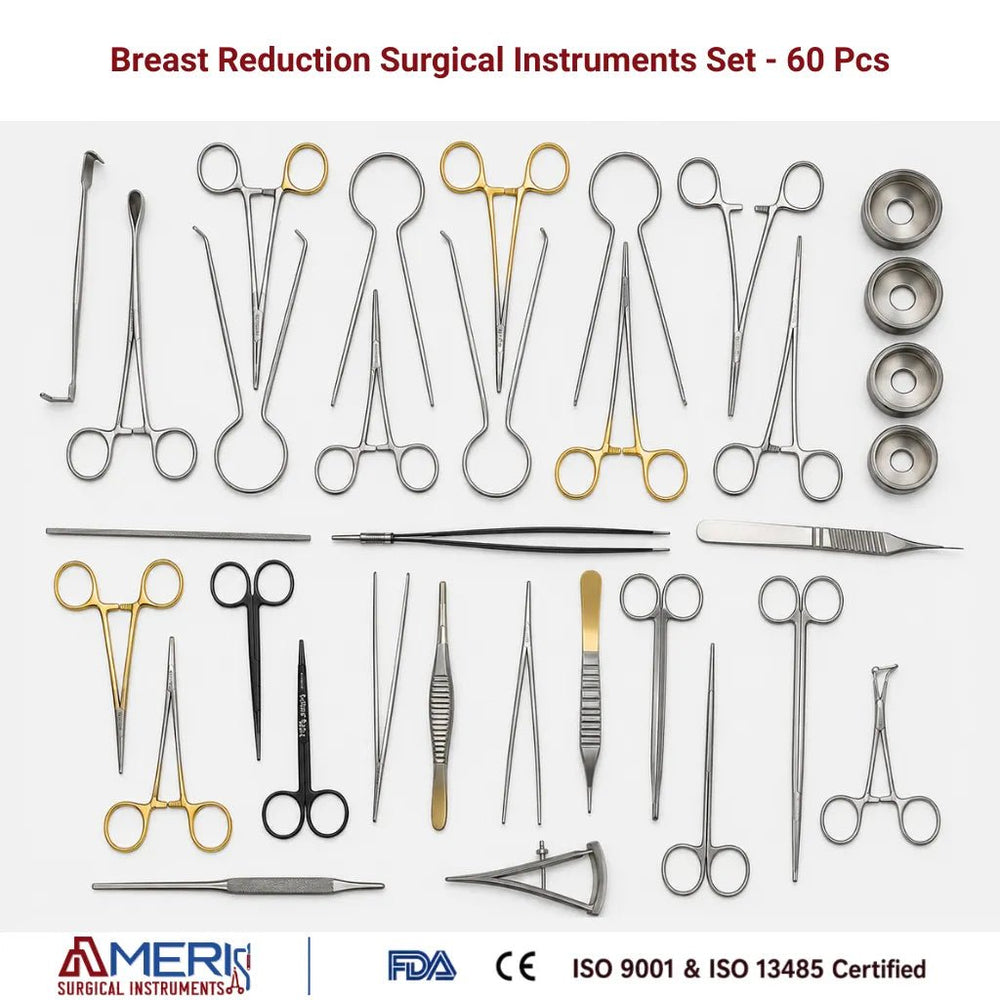 Breast Reduction Surgical Instruments Set - 60 Pcs - Ameri Surgical Instruments Inc.