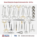Breast Reduction Surgical Instruments Set - 60 Pcs - Ameri Surgical Instruments Inc.