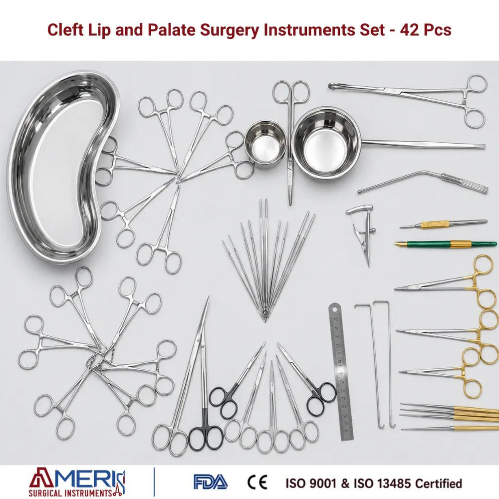 Cleft Lip and Palate Surgery Instruments Set - 42 Pcs - Ameri Surgical Instruments Inc.