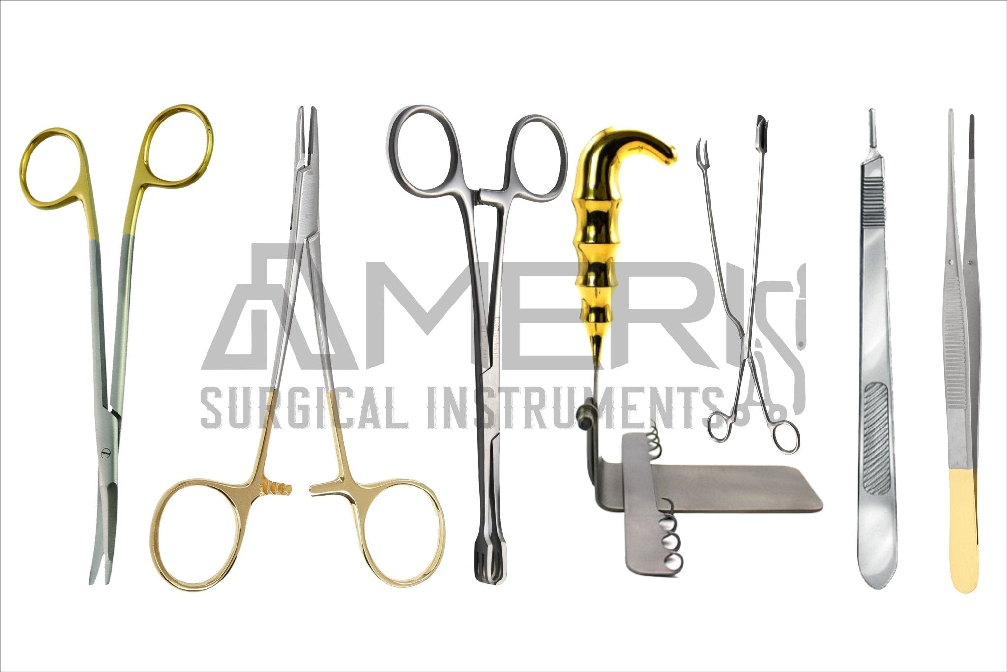 Hand Surgery Instruments Set - Basic - 72 Pcs - Ameri Surgical Instruments Inc.
