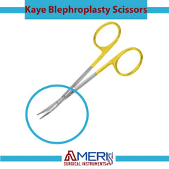 Kaye Blepharoplasty Scissors - Ameri Surgical Instruments Inc.