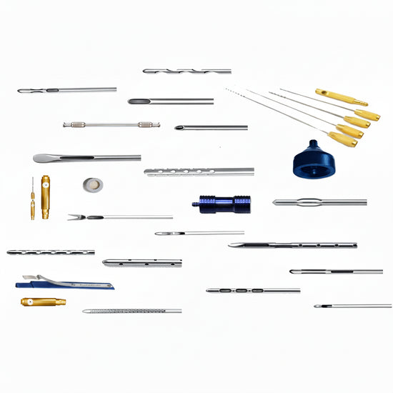Liposuction Fat - Removal Cannulas Set - 52 Pcs - Ameri Surgical Instruments Inc.