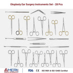 Otoplasty Ear Surgery Instruments Set - 28 Pcs - Ameri Surgical Instruments Inc.