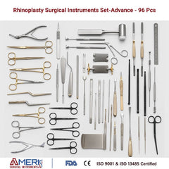 Rhinoplasty Surgical Instruments Set - Advance - 96 Pcs - Ameri Surgical Instruments Inc.