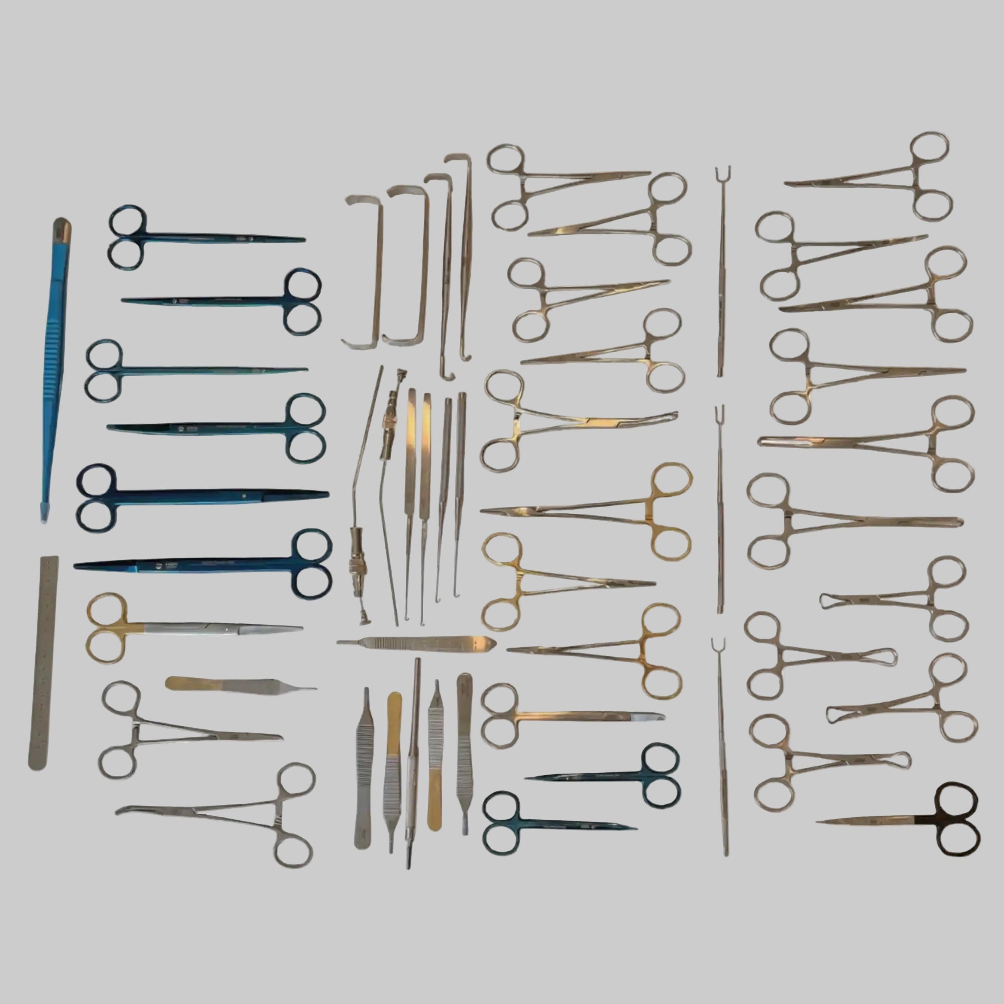 Rhytidectomy Face Lift Surgery Instruments Set - 53 Pcs - Ameri Surgical Instruments Inc.