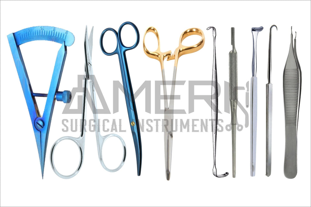 Veterinary General Surgery Set - Large - 49 Pcs - Ameri Surgical Instruments Inc.