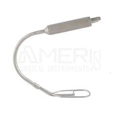 Biggs Mammaplasty Retractor with Fiber Optic and Suction - Ameri Surgical Instruments Inc.