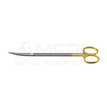 Curved Metzenbaum dissecting scissors stainless steel surgical instrument