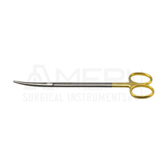 Curved Metzenbaum dissecting scissors stainless steel surgical instrument